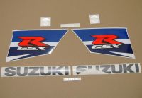 Suzuki GSX-R 1000 2011 - Weiß/Blaue Version - Dekorset