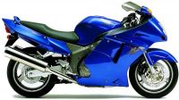 Honda CBR 1100XX 2000 - Blaue Version - Dekorset