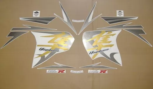 Suzuki Hayabusa 2009 - Schwarze Version - Dekorset