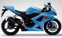 Suzuki GSX-R 1000 2008 - Blue Version - Decalset