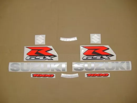 Suzuki GSX-R 1000 2008 - Blaue Version - Dekorset