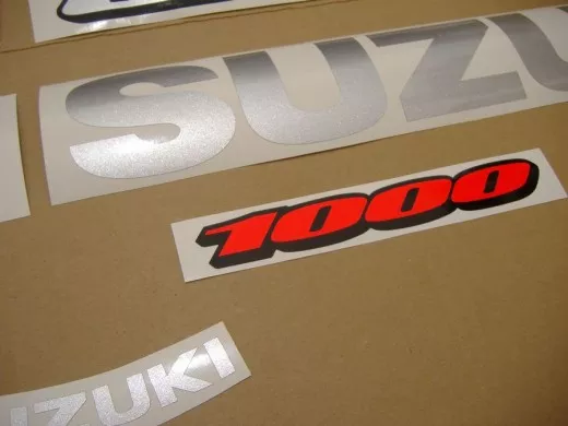 Suzuki GSX-R 1000 2008 - Blaue Version - Dekorset