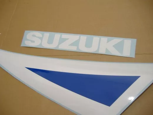 Suzuki GSX-R 1000 2003 - Weiß/Blaue Version - Dekorset