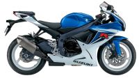 Suzuki GSX-R 600 2012 - Weiß/Blaue Version - Dekorset