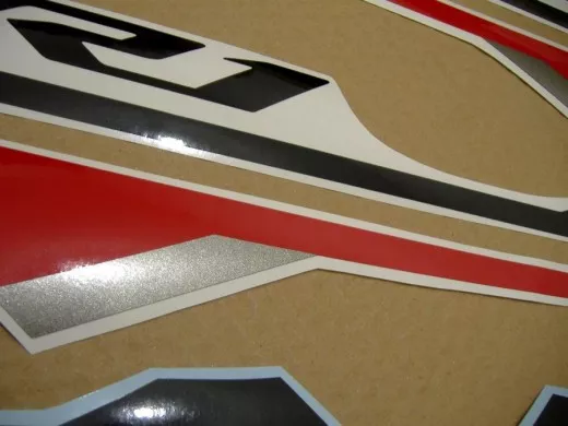 Yamaha YZF-R1 RN22 2015 - Weiß/Rote Version - Dekorset