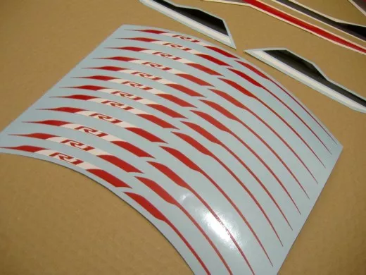 Yamaha YZF-R1 RN22 2015 - Weiß/Rote Version - Dekorset