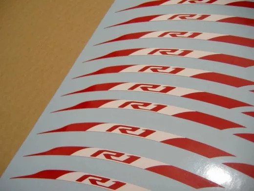 Yamaha YZF-R1 RN22 2015 - Weiß/Rote Version - Dekorset