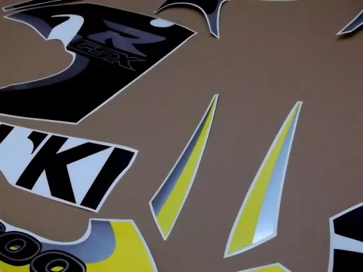 Suzuki GSX-R 600 1999 - Gelb/Schwarze Version - Dekorset