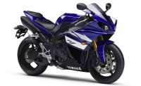 Yamaha YZF-R1 RN22 2011 - Blau/Schwarze Version - Dekorset