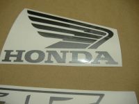 Honda CBR 600RR 2011 - Schwarze Version - Dekorset