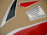 Honda CBR 600RR 2010 - Rot/Schwarze Version - Dekorset