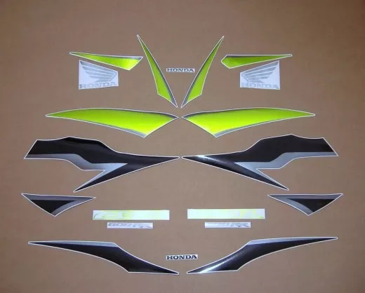 Honda CBR 600RR 2009 - Grün/Schwarze Version - Dekorset