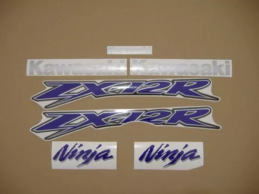 Kawasaki ZX-12R 2003 - Grüne Version - Dekorset