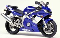 Yamaha YZF-R6 RJ03 1999 - Blue Version - Decalset
