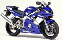 Yamaha YZF-R6 RJ03 1999 - Blaue Version - Dekorset