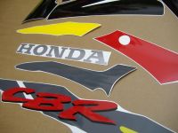 Honda CBR 600 F3 1995 - Grau/Rot/Gelbe Version - Dekorset