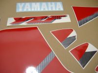 Yamaha YZF-R6 RJ03 1999 - Rot/Weiße Version - Dekorset