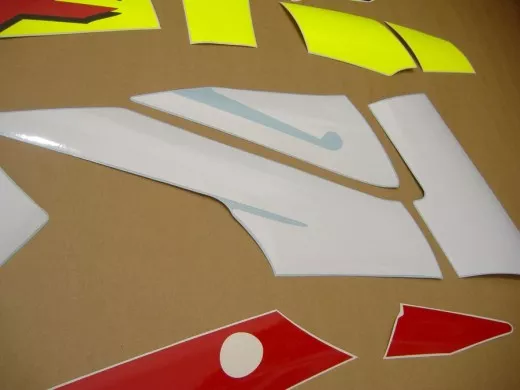 Honda CBR 600 F3 1996 - Weiß/Rot/Schwarze Version - Dekorset