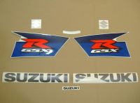 Suzuki GSX-R 1000 2010 - Weiß/Schwarze Version - Dekorset