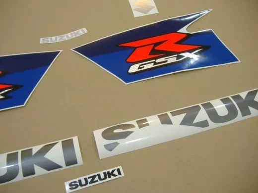 Suzuki GSX-R 1000 2010 - Weiß/Schwarze Version - Dekorset