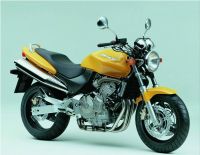 Honda CB 600F Hornet 1999 - Gelbe Version - Dekorset