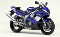 Yamaha YZF-R6 RJ03 2001 - Blue Version - Decalset