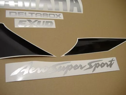 Yamaha YZF-1000R 1997 - Blau/Schwarze Version - Dekorset