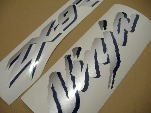 Kawasaki ZX-9R 1998 - Blaue Version - Dekorset