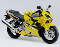 Honda CBR 600 F4 2001 - Gelb/Schwarze Version - Dekorset