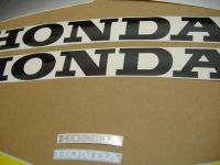 Honda CBR 600 F4 2001 - Gelb/Schwarze Version - Dekorset