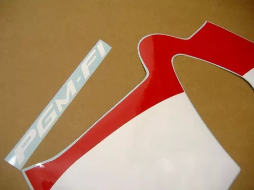 Honda CBR 600 F4 2002 - Rot/Blau/Weiß Version - Dekorset