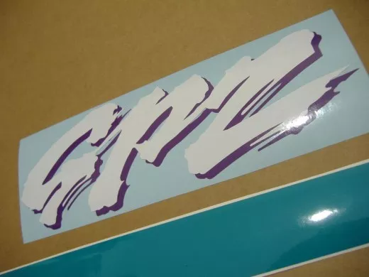 Kawasaki GPZ 500S 2000 - Schwarz/Grün Version - Dekorset