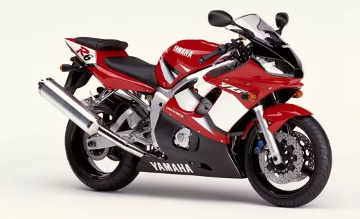 Yamaha YZF-R6 RJ03 2002 - Rote Version - Dekorset