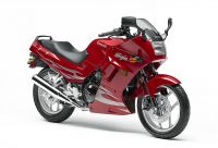 Kawasaki 250R Ninja 2007 - Rote Version - Dekorset
