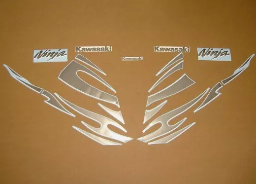 Kawasaki 250R Ninja 2007 - Rote Version - Dekorset