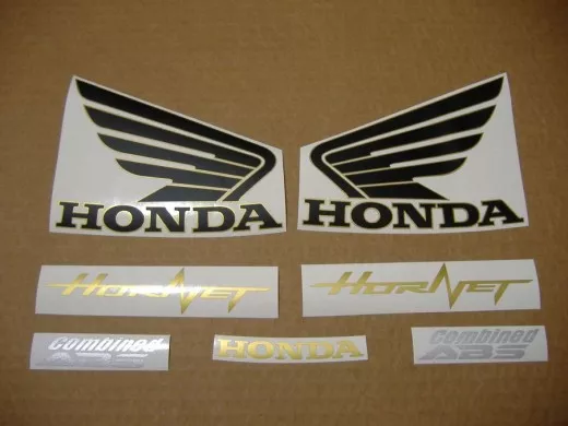 Honda CB 600F Hornet 2012 - Schwarze Version - Dekorset