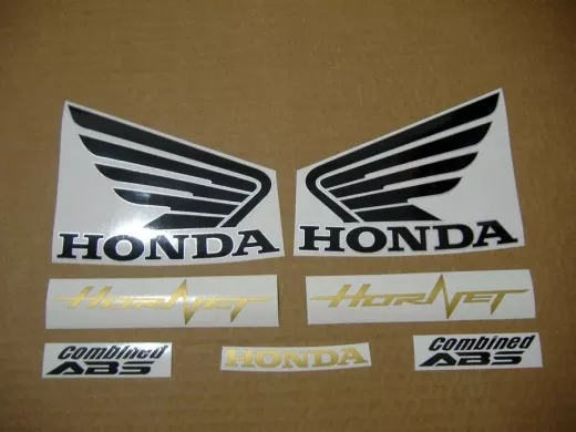 Honda CB 600F Hornet 2012 - Gelbe Version - Dekorset