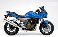 Kawasaki Z 750S 2005 - Blaue Version - Dekorset