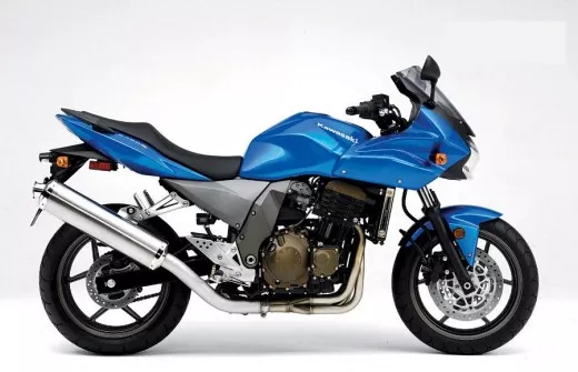 Kawasaki Z 750S 2005 - Blaue Version - Dekorset