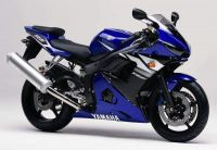 Yamaha YZF-R6 RJ05 2003 - Blue Version - Decalset