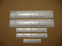 Kawasaki Z 750 2011 - Schwarze Version - Dekorset