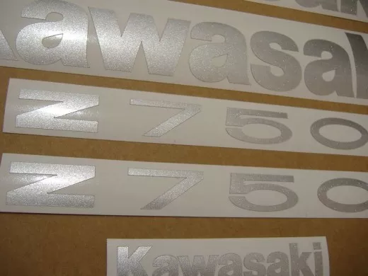 Kawasaki Z 750 2011 - Schwarze Version - Dekorset