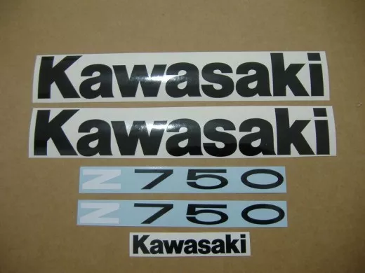 Kawasaki Z 750 2011 - Grüne Version - Dekorset
