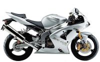 Kawasaki ZX-6R 2004 - Silver Version - Decalset