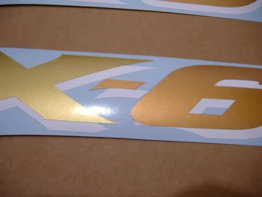 Kawasaki ZX-6R 2003 - Blaue Version - Dekorset