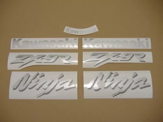 Kawasaki ZX-9R 1999 - Schwarze Version - Dekorset