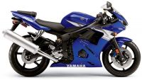 Yamaha YZF-R6 RJ09 2004 - Blue Version - Decalset