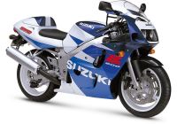 Suzuki GSX-R 600 1998 - Blue/White Version - Decalset