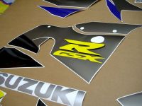 Suzuki GSX-R 600 1997 - Grau/Lila Version - Dekorset