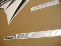Suzuki DL650 V-STROM 2009 - Orange Version - Dekorset